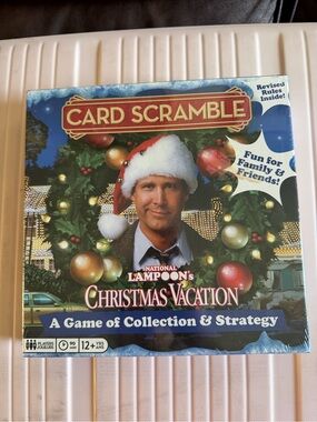 National Lampoon's Christmas Vacation Card Scramble Game – Blue/Red/Green
